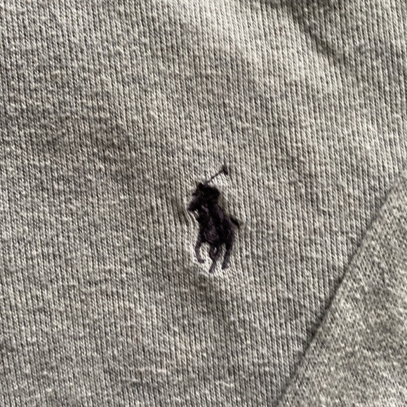 Polo Ralph Lauren Estate-Rib Quarter-Zip Pullover Gray M🏌️ - Picture 2 of 5